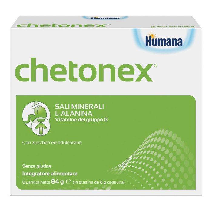 Humana Chetonex Integratore Alimentare 14 Bustine Da 6 g
