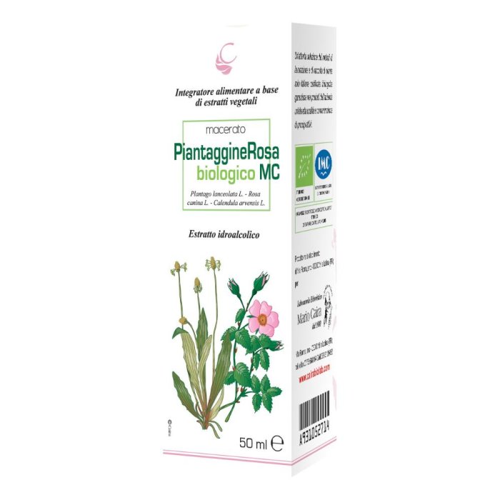 Macerato Piantaggine R bio gocce - integratore erboristico a base di piantaggine biologica
