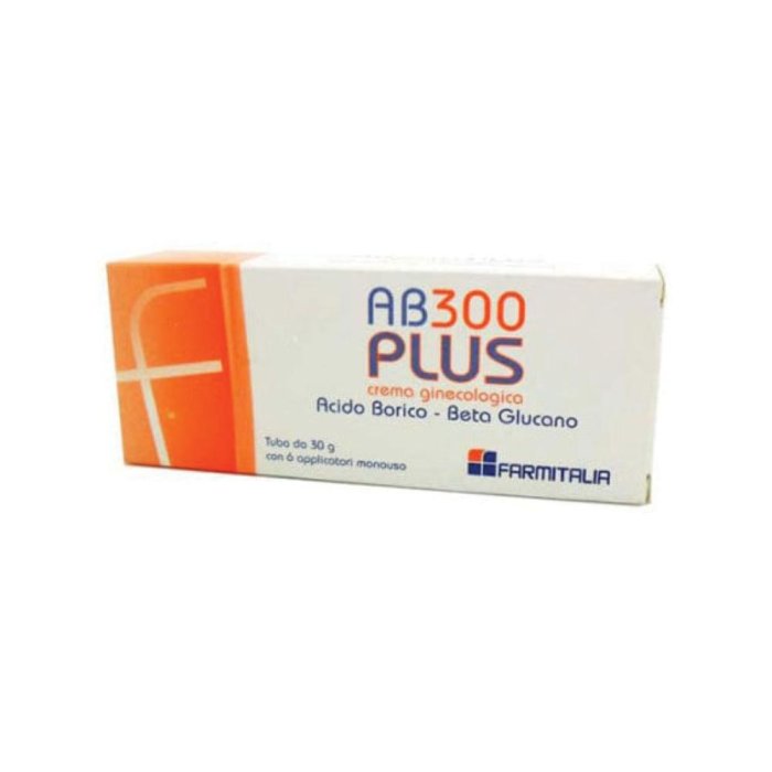 Farmitalia AB300 Plus Crema Ginecologica 30g con 6 applicatori