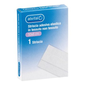 Garza Alvita In Tessuto Non Tessuto Estensibile Bianco 50x8cm