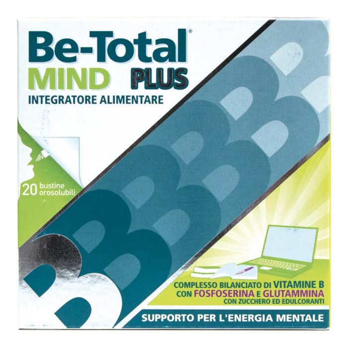 Be-total Mind Plus Integratore Alimentare Supporto Energia Mentale 20 Bustine