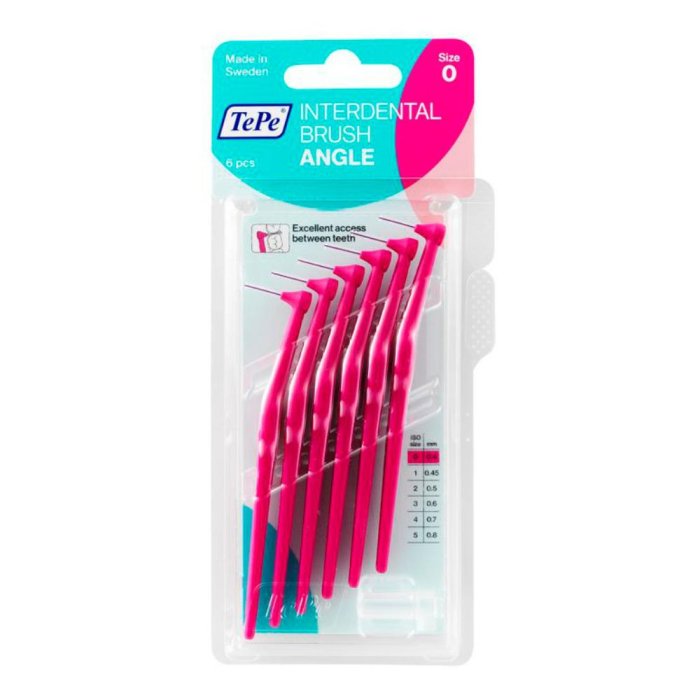Tepe Scovolino Angle Rosa Misura ISO 0 0.4mm 6 scovolini
