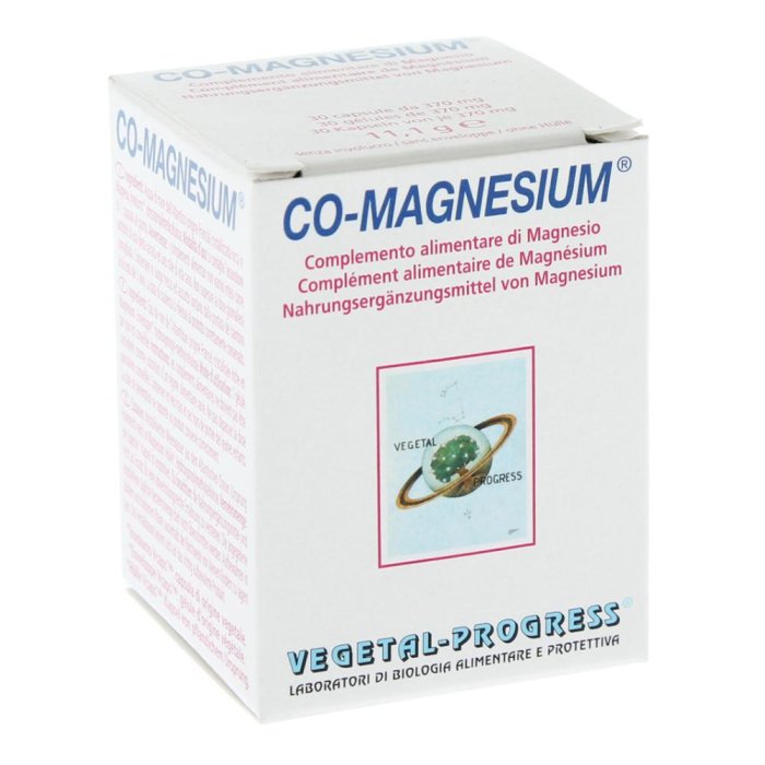 Vegetal Progress Co Magnesium 30 Capsule