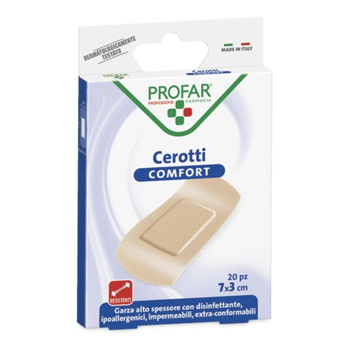 Profar Cerotti Comfort 7 x 3 cm 20 cerotti