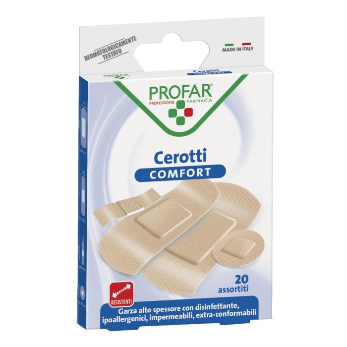 Federfarma.co Comfort 20 Cerotto Assortiti Profar