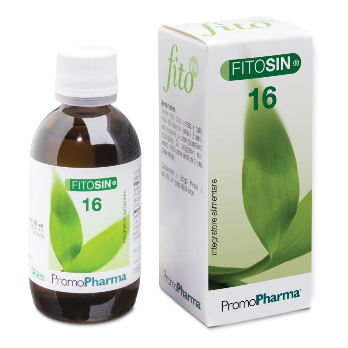 Fitosin 16 Gocce 50 ml Integratore Alimentare in Gocce a Base di Estratti Vegetali
