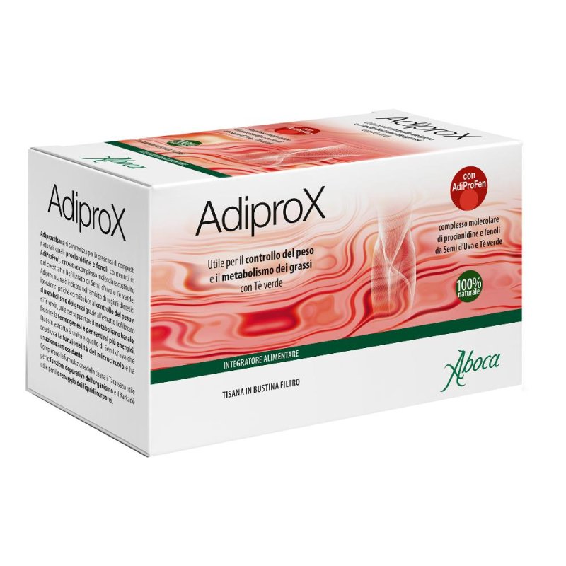 Aboca Adiprox Fitomagra Tisana Integratore Alimentare 20 Filtri