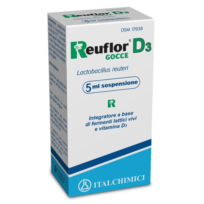 Reuflor D3 Gocce Integratore Alimentare 5 Ml