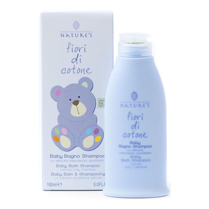 Fiori di Cotone Nature’s baby bagno detergente corpo e capelli per bambini