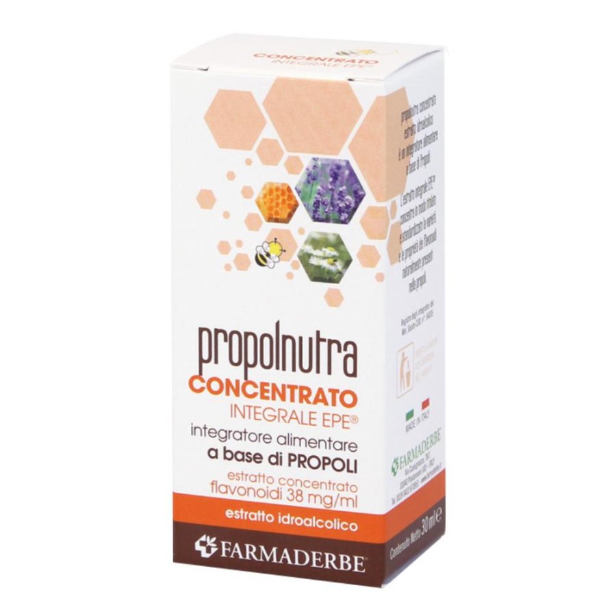 Farmaderbe Propolnutra EPE Concentrato Estratto Idroalcolico 30 ml Farmaderbe Propolnutra EPE Concentrato Estratto Idroalcolico 30 ml