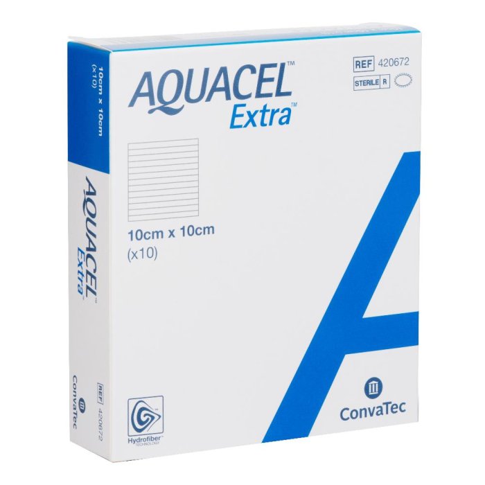 Convatec Italia Aquacel Extra Hydrof10x10cm10p