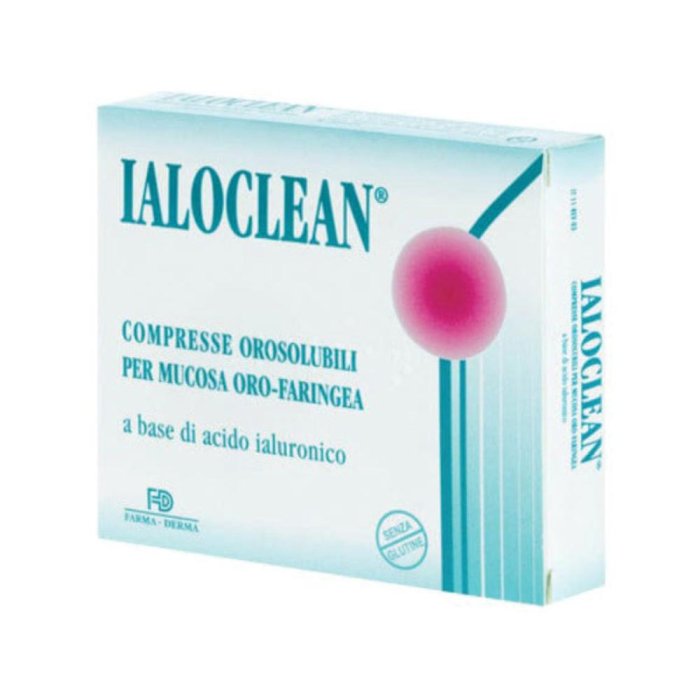 Farma Derma Ialoclean Mucosa Oro Faringea 30 Compresse Orosolubili