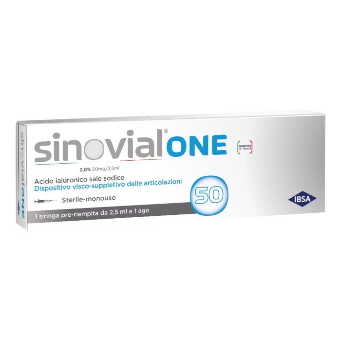 Sinovial One Siringa 2% 2,5ml Trattamento Articolazioni
