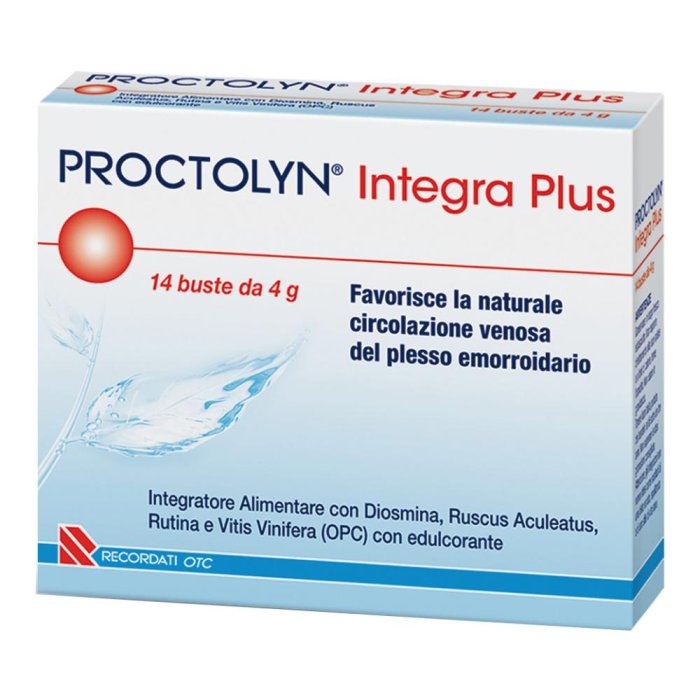 Recordati  Microcircolo Proctolyn Integra Plus Integratore 14 Buste