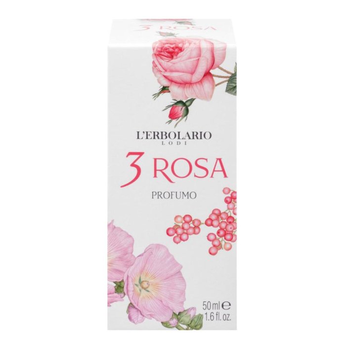 L'Erbolario Linea 3 Rosa Addolcente Rinfrescante Acqua di Profumo 50 ml