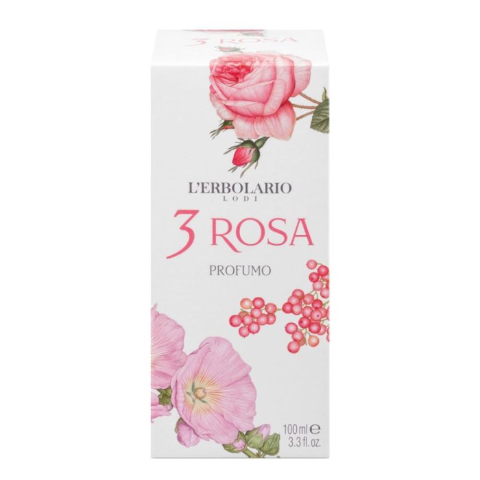 L’Erbolario 3 Rosa Acqua di Profumo alla Rosa per Donna 100 ml