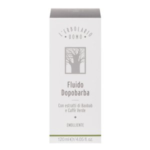 Fluido dopobarba uomo 120 ml - lozione after shave lenitiva per pelli sensibili