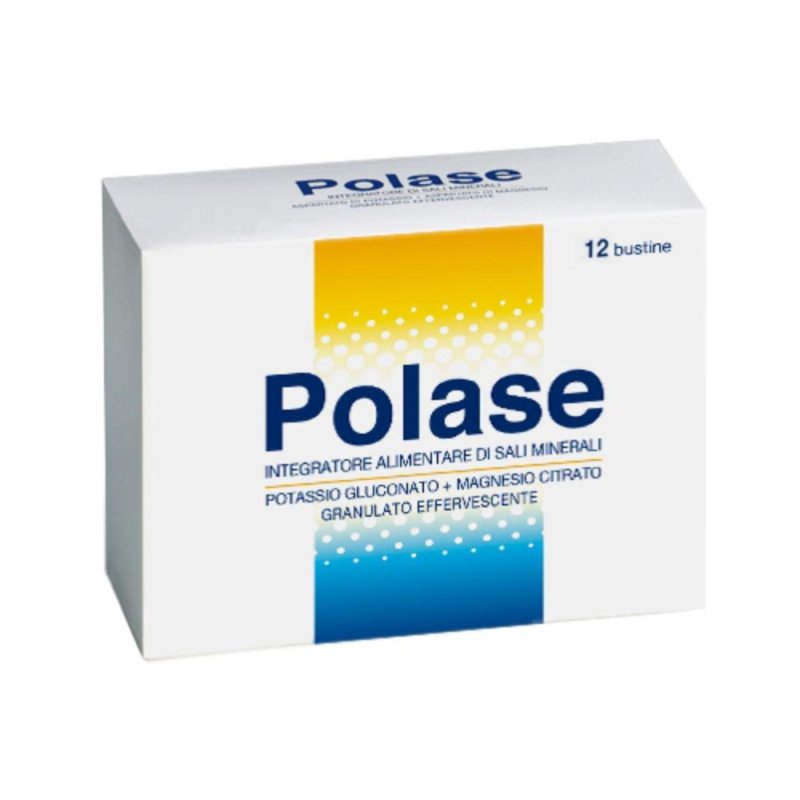 Polase Sali Minerali Integratore Alimentare Granulato 12 Bustine Arancia