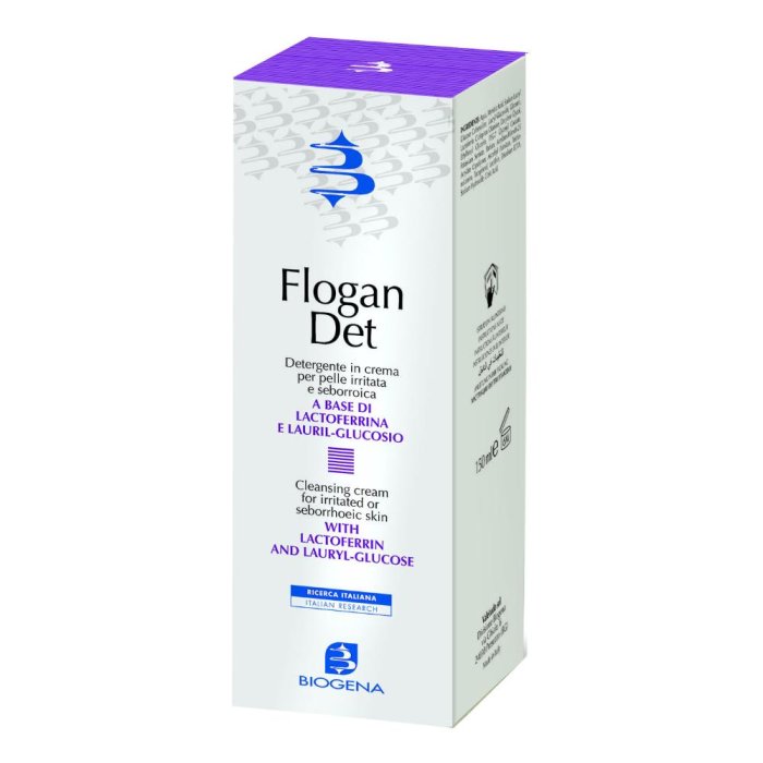 Biogena Flogan Det Crema Detergente per Pelle Irritata e Seborroica 150 ml