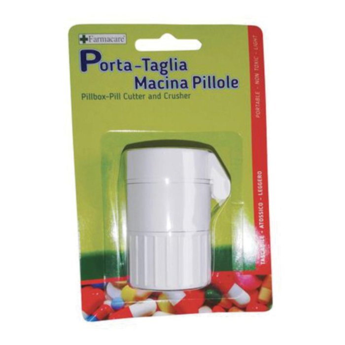 Farmacare Porta Taglia Macina Pillole