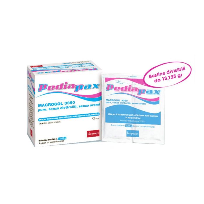 Bioprojet Italia Pediapax Polvere 20 Bustine 13,125 G