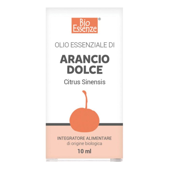 Olio Essenziale Arancio Dolce Bio 100% Puro 10 ml – Olio Agrumato Rilassante per Diffusore, Massaggi e Aromaterapia