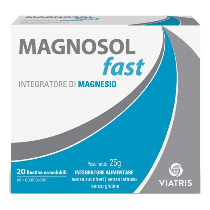 Meda Pharma Magnosol Fast 20 Bustine Orosolubili