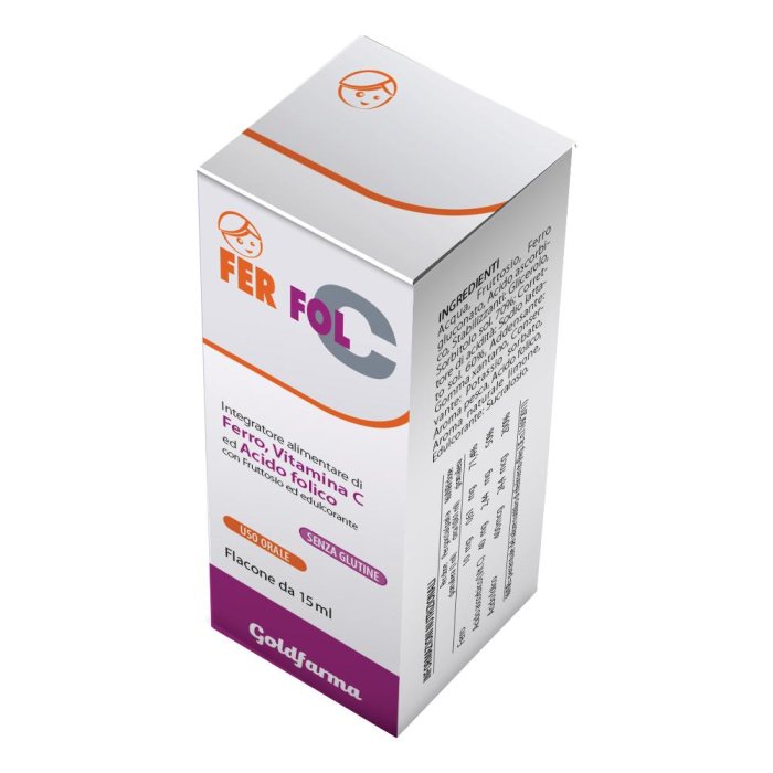 Goldfarma Fer Fol C Gocce 15 Ml