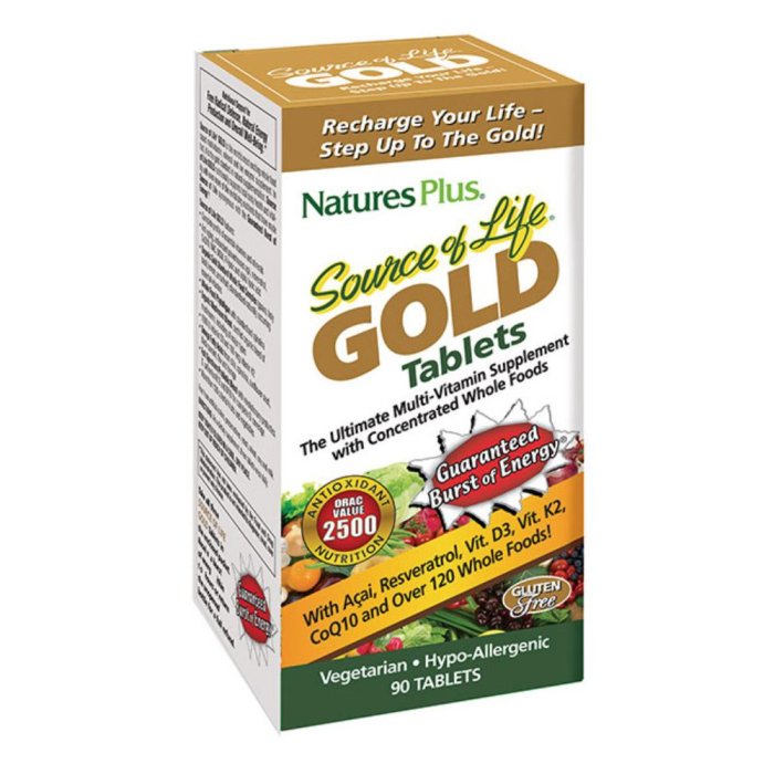 La Strega Source Of Life Gold 90 Tavolette