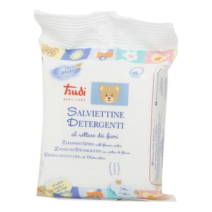 Trudi Baby Care Salvietta Nettare Fiori 20 Pezzi