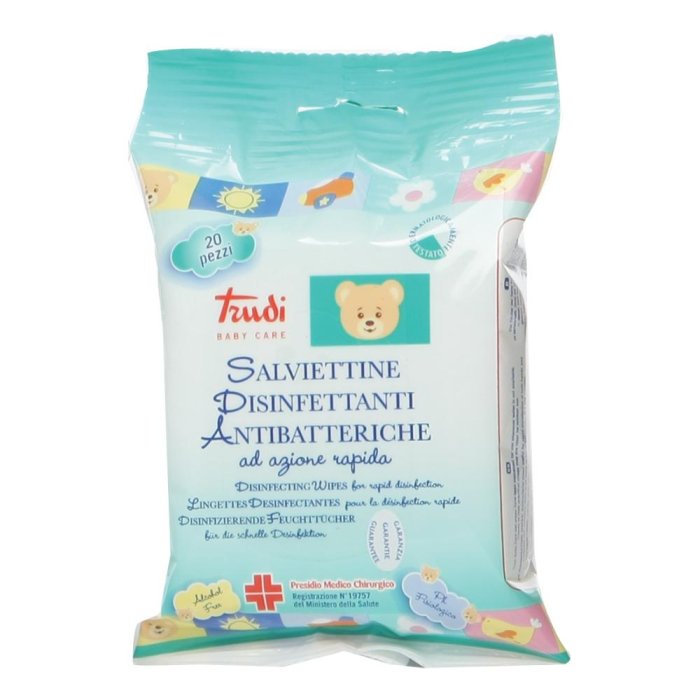 Silc Trudi Baby Care Salviettine Disinfettanti 20 Pezzi