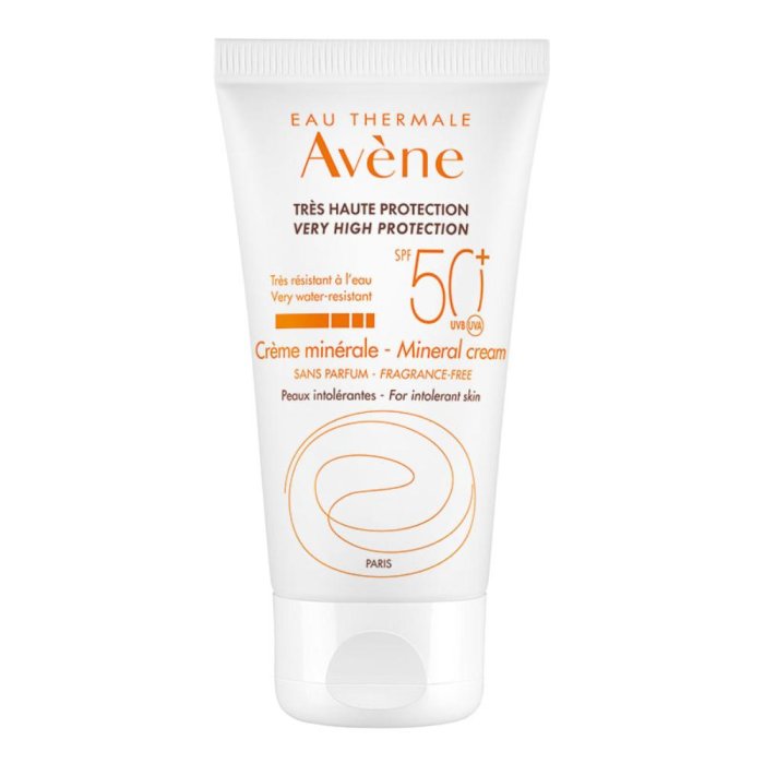Avene Eau Thermale Avene Crema Schermo Minerale 50+ 50 Ml