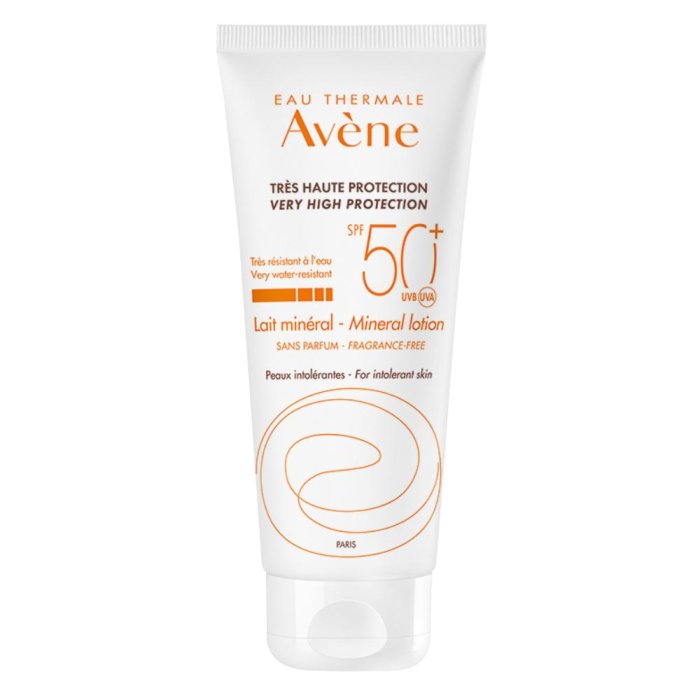 Avène Latte Schermo Minerale Protezione Solare SPF50+ 100 ml