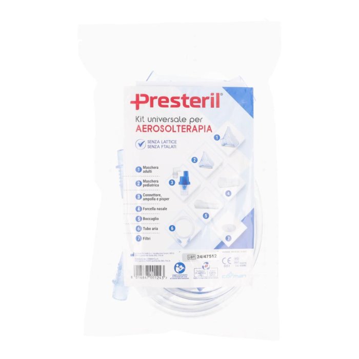 Medipresteril kit universale per aerosol 7 pezzi