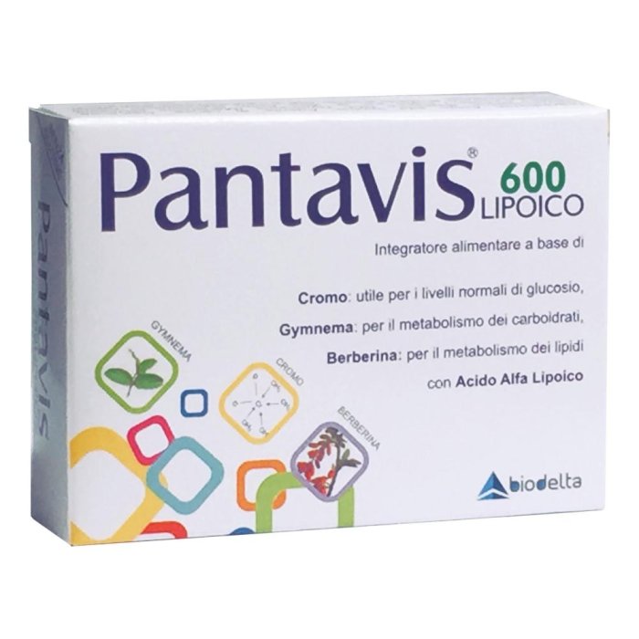 Biodelta Pantavis 600 Lipoico 20 Compresse
