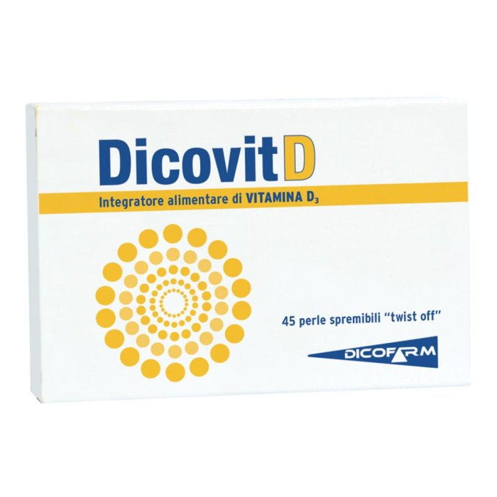 Dicofarm Dicovit D Integratore Vitamina D3 45 Perle