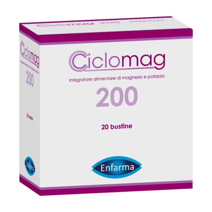 Enfarma  Vitamine e Minerali Ciclomag Integratore Alimentare 20 Buste