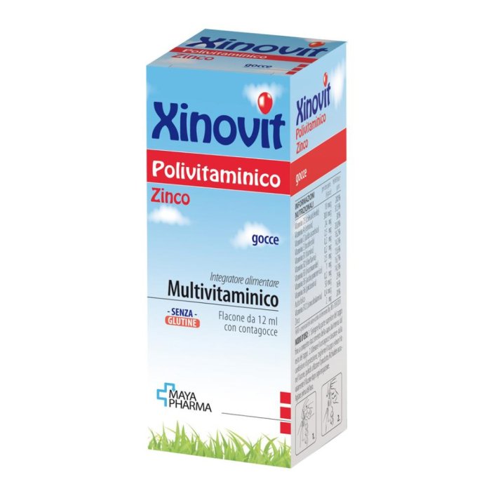 Xinovit Polivitaminico Gocce Integratore Alimentare 12 ml