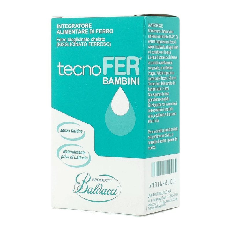 Laboratori Baldacci Tecnofer Bambini Gocce 30 Ml