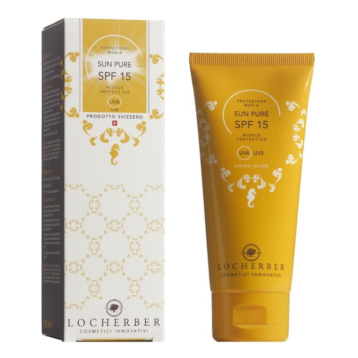 SUN PURE CREMA SOLARE SPF15