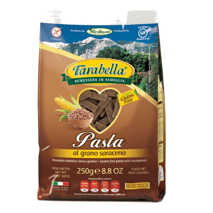 Farabella Pizzoccheri - Pasta Senza Glutine al Grano Saraceno 250g Farabella Pizzoccheri - Pasta Senza Glutine al Grano Saraceno 250g