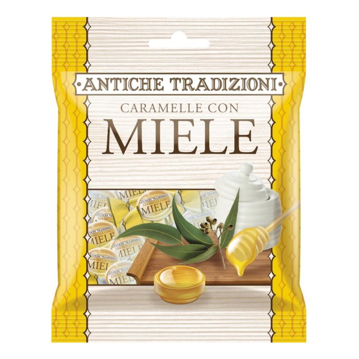 Antiche Tradizioni Caramelle al Miele 60 g – Caramelle Artigianali al Miele Italiano