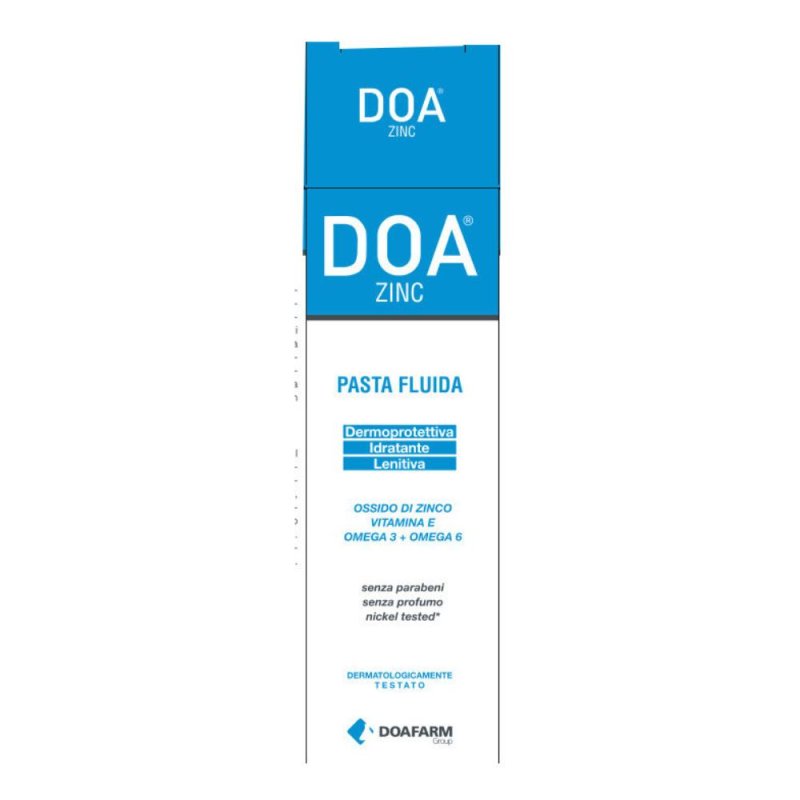 Doa Zinc Pasta Fluida Idratante Lenitiva, 75ml