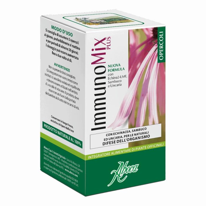 Aboca ImmunoMix Plus Integratore Alimentare 50 Opercoli