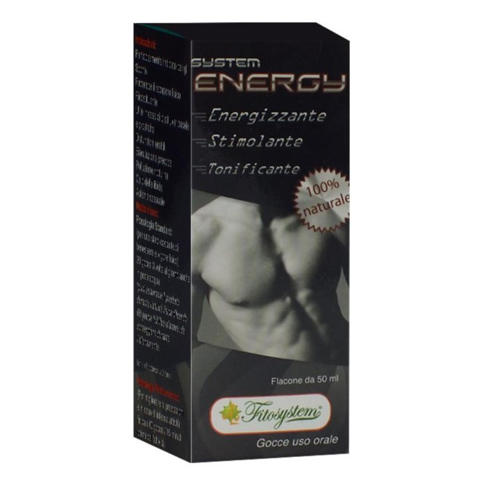System Energy Live Gocce 50 ml Integratore Naturale di Energia e Vitalità