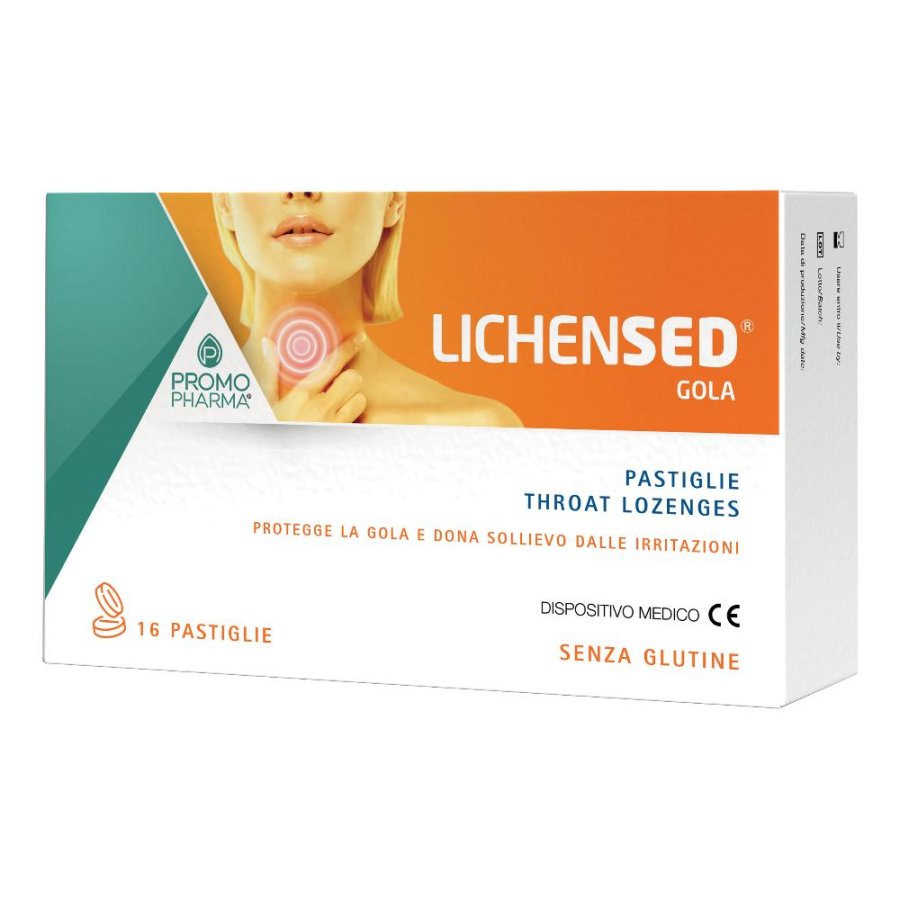 Lichensed Pastiglie Gola 20 Pastiglie – Sollievo Naturale per Gola Secca e Irritata Lichensed Pastiglie Gola 20 Pastiglie – Sollievo Naturale per Gola Secca e Irritata