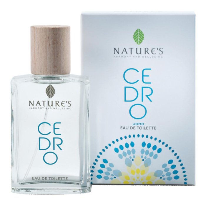Nature’s Cedro Uomo Eau de Toilette – Profumo al Cedro Agrumato e Fresco di Nature