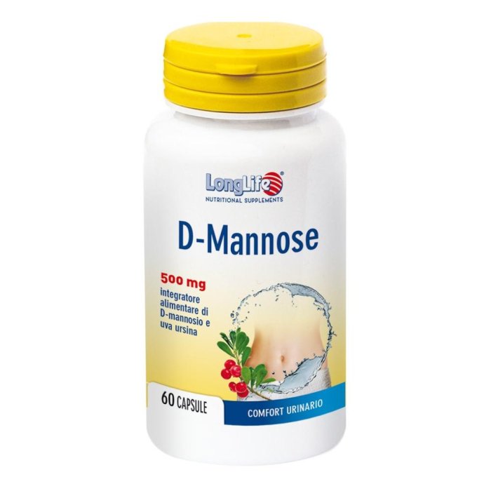 LongLife D-Mannose Integratore Alimentare 60 Capsule