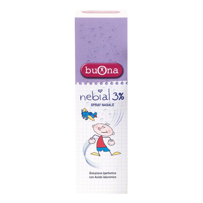 Buona Nebial 3% Spray Nasale - Soluzione Salina Ipertonica 100ml