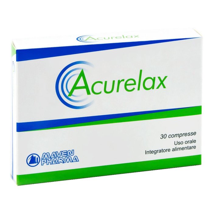 Maven Pharma Acurelax Integratore Alimentare 30cpr
